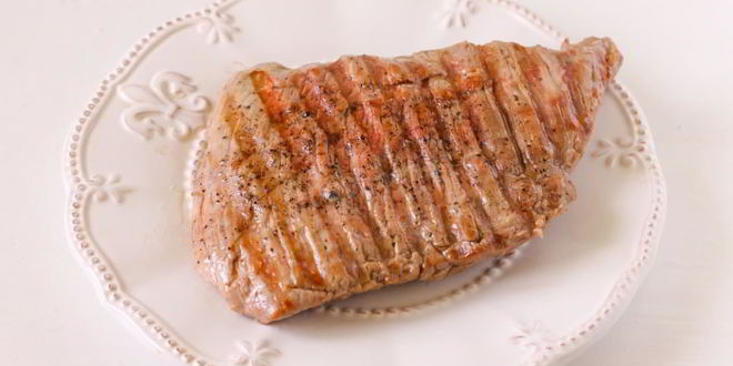 Рецепт стейка из говядины на гриле