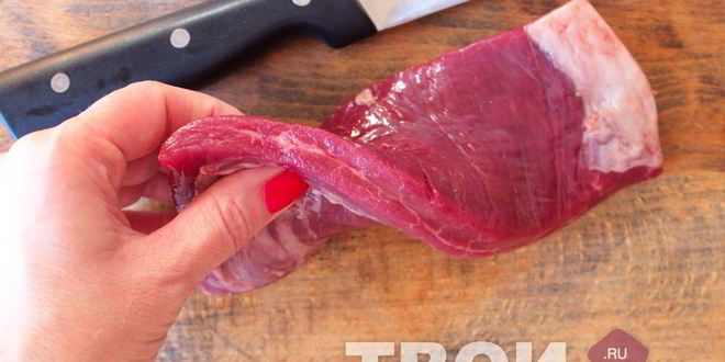 Рецепт стейка из говядины на сковороде