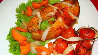 Рецепт Стейка из кеты