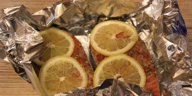 Рецепт стейка из лосося на пару