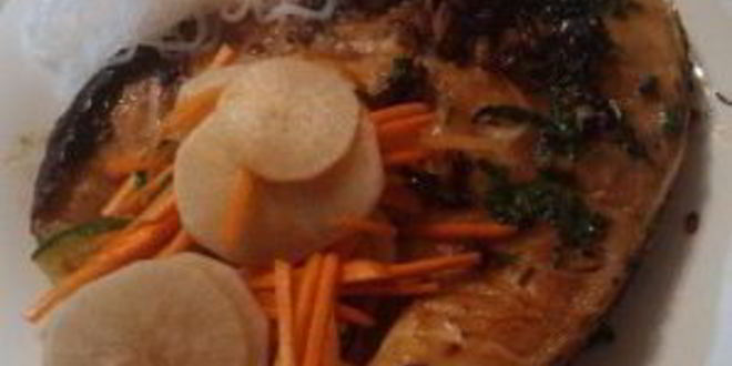 Рецепт стейка из сибаса