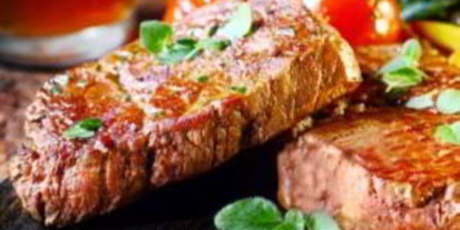 Рецепт стейка из свинины на гриле