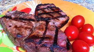 Рецепт Стейка особого в овощном маринаде