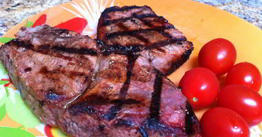 Рецепт Стейка особого в овощном маринаде