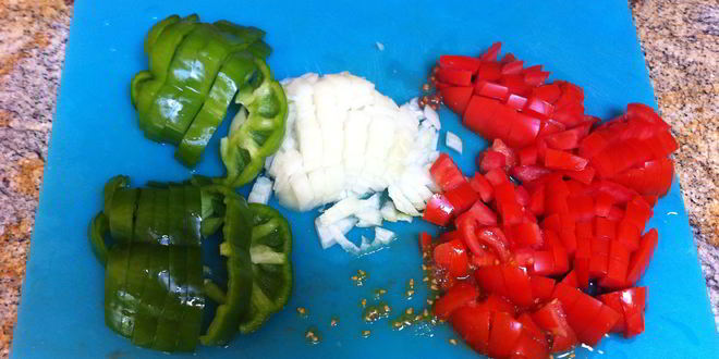 Рецепт стейка особого в овощном маринаде