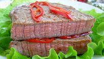 Рецепт Стейка с кровью из говядины