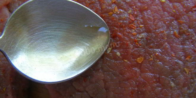 Рецепт стейка с кровью из говядины