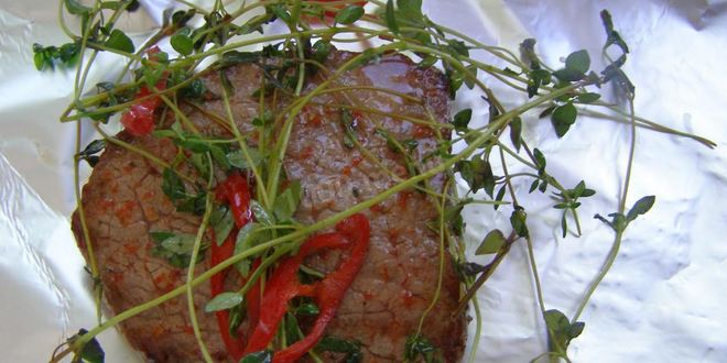 Рецепт стейка с кровью из говядины