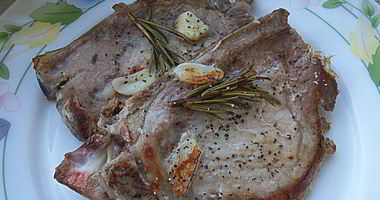 Рецепт Стейка с розмарином на сковороде