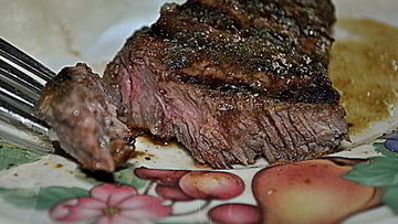 Рецепт Стейка в лаймовом маринаде