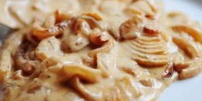 Рецепт стейка в сырном соусе