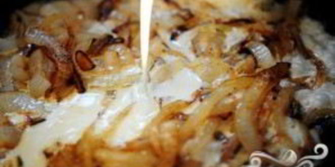 Рецепт стейка в сырном соусе