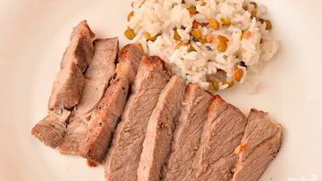 Рецепт Стейка в винном соусе