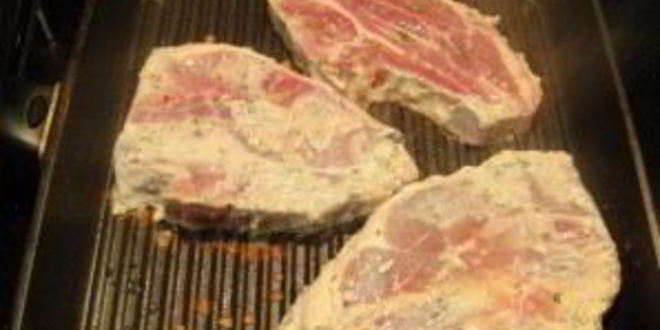 Рецепт стейков из баранины острые