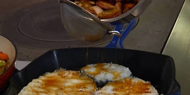 Рецепт стейков из белой рыбы в соусе терияки