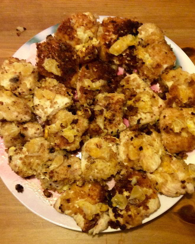 Рецепт стейков из индейки с апельсиновым соком