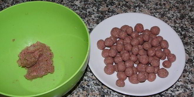 Рецепт говяжьих тефтелей с булгуром, тушеные с овощами