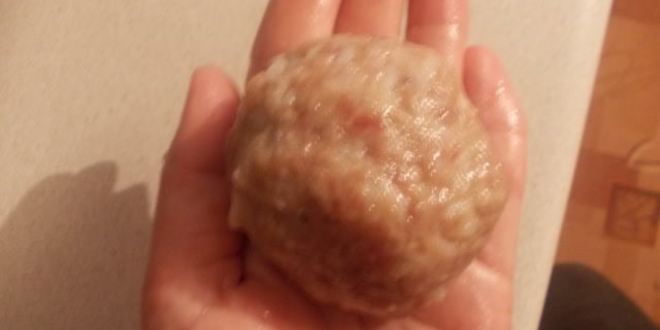 Рецепт мясных тефтелей с рисом, в томатном соусе ностальгия