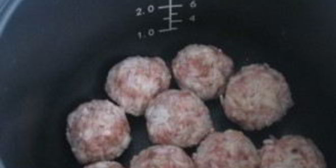 Рецепт паровых тефтелей в мультиварке