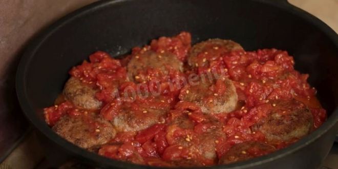 Рецепт постных гречневых тефтелей в томатном соусе