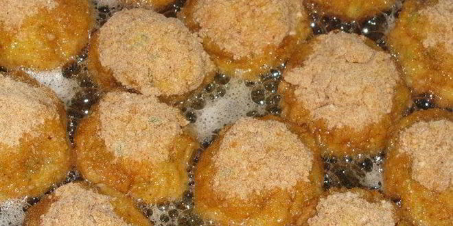 Рецепт рисовых овощных тефтелек с белыми грибами