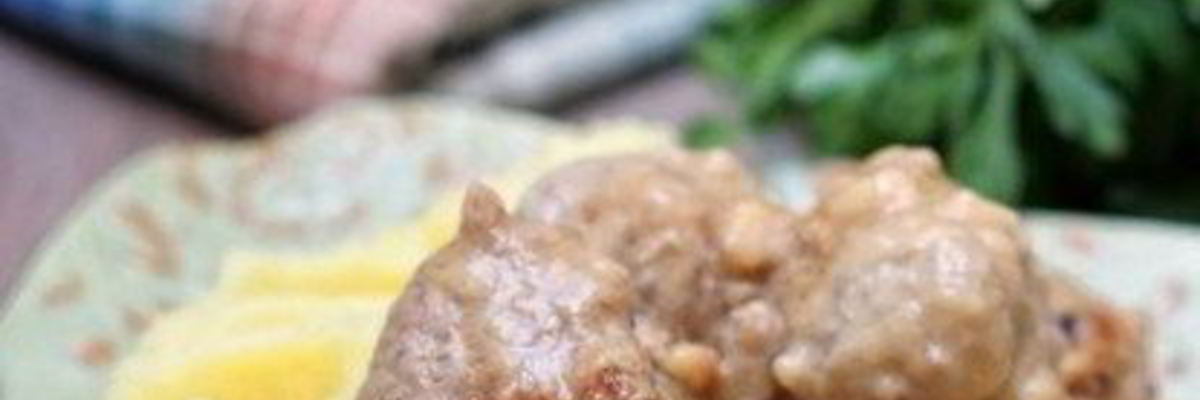 Рецепт Шведских тефтелей с соусом Брюн Сос