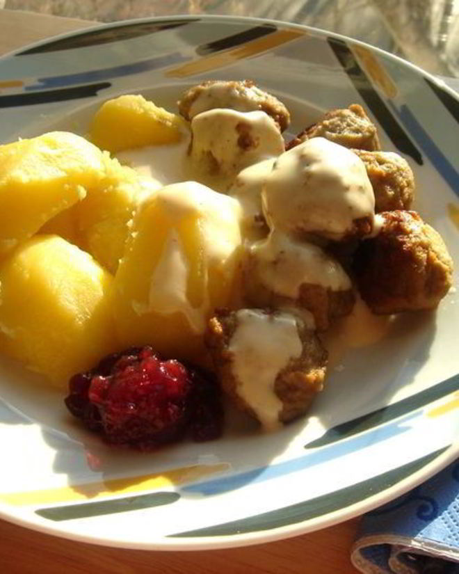 Рецепт шведских тефтелек