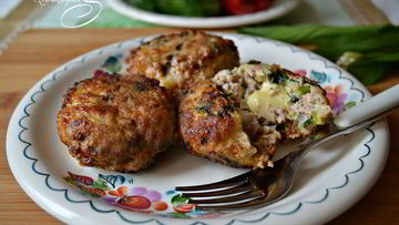 Рецепт Тефтелей из индейки с черемшой