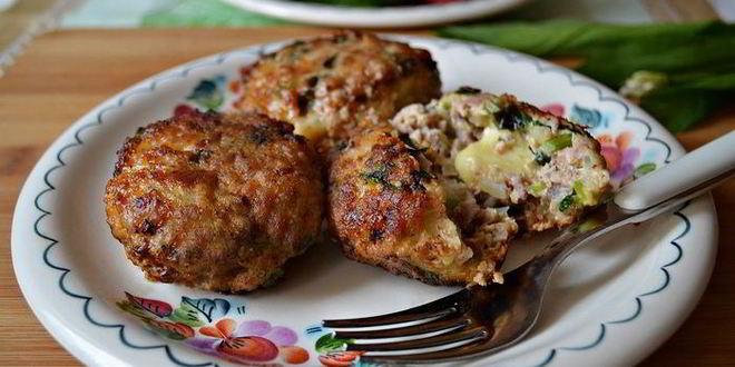 Рецепт тефтелей из индейки с черемшой