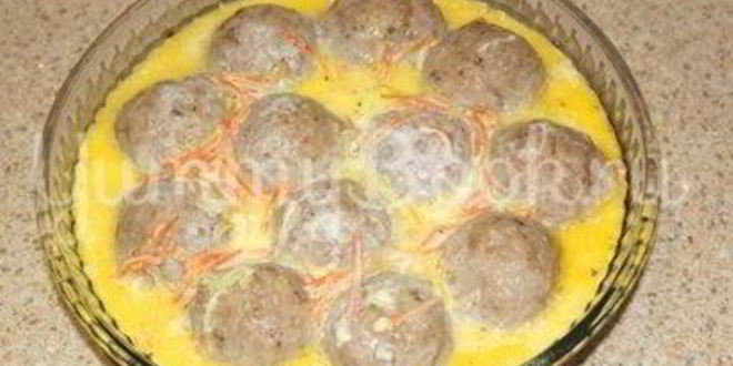 Рецепт тефтелей из мяса индейки в сливочном соусе