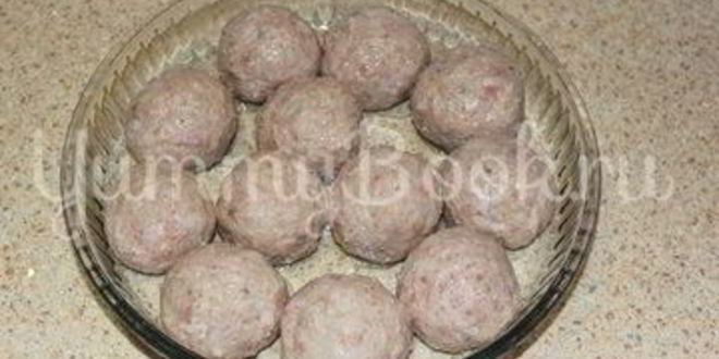 Рецепт тефтелей из мяса индейки в сливочном соусе