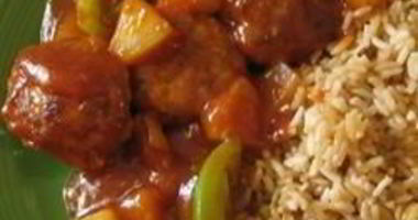 Рецепт Тефтелей из свиного фарша с кисло-сладким соусом