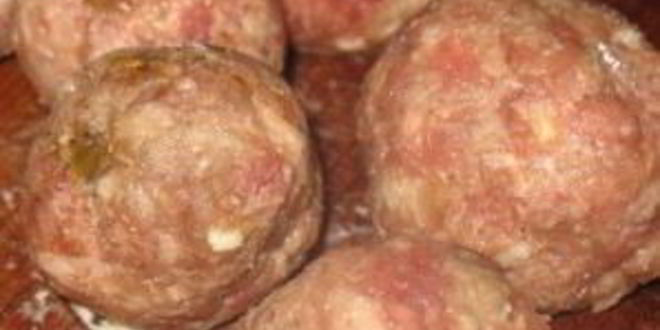 Рецепт тефтелей с брынзой