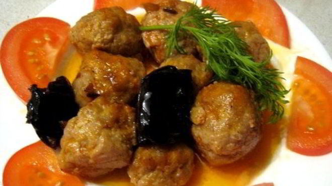 Рецепт тефтелей с черносливом