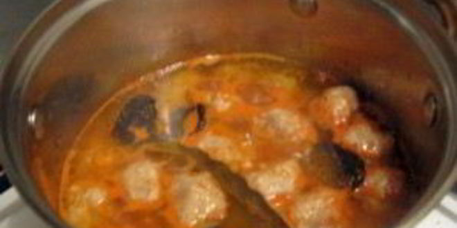 Рецепт тефтелей с черносливом