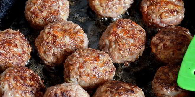 Рецепт тефтелей с капустой и рисом