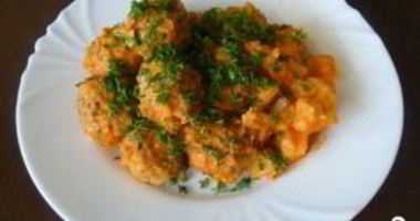 Рецепт Тефтелей с картошкой в мультиварке