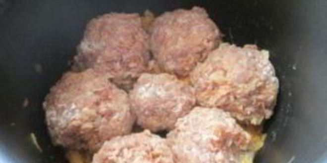 Рецепт тефтелей с овощами