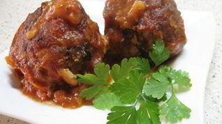 Рецепт Тефтелей с рисом в духовке