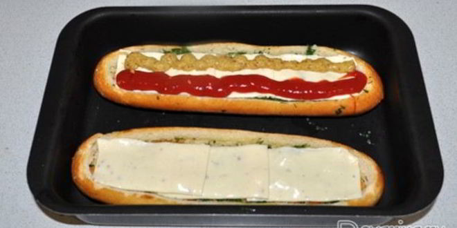 Рецепт тефтелей, запеченных в багете