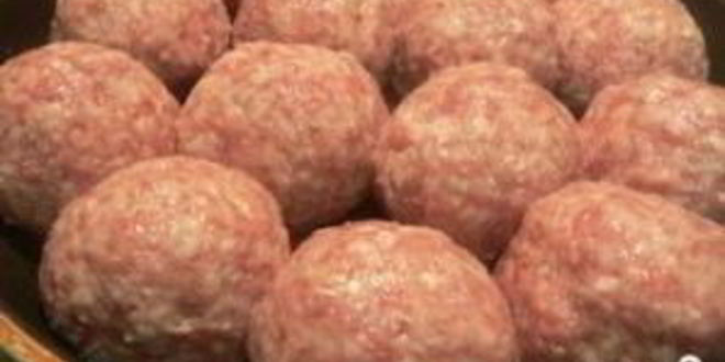 Рецепт запеченных тефтелей