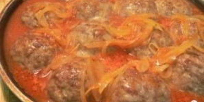 Рецепт запеченных тефтелей