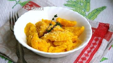 Рецепт Тыквенных ньокков с ароматизированным маслом