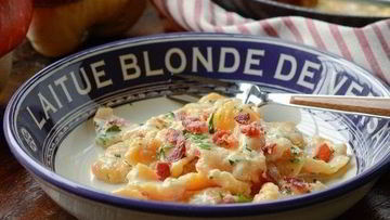 Рецепт Тыквенных ньокков с соусом Альфредо