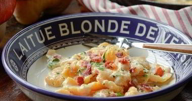 Рецепт Тыквенных ньокков с соусом Альфредо