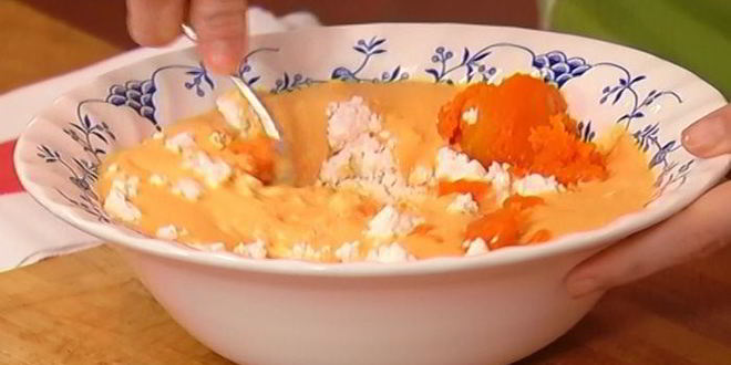 Рецепт ленивых тыквенных вареников