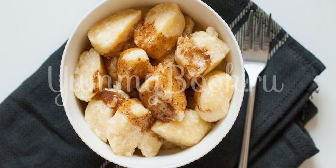 Рецепт ленивых вареников с кукурузной мукой