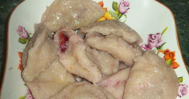 Рецепт Первых вареников с творогом и вишенками