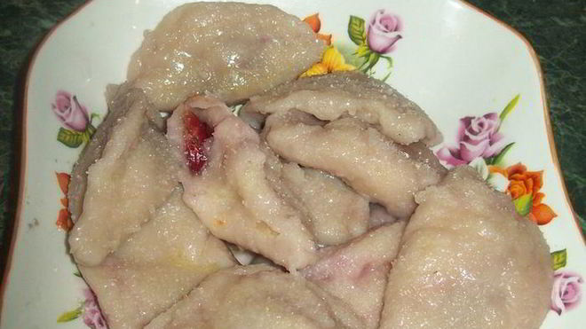 Рецепт первых вареников с творогом и вишенками