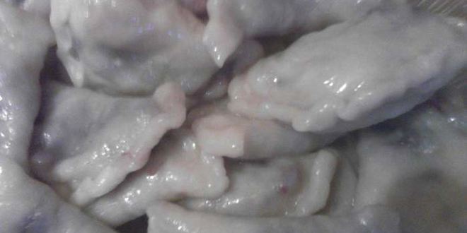 Рецепт вареников с черникой